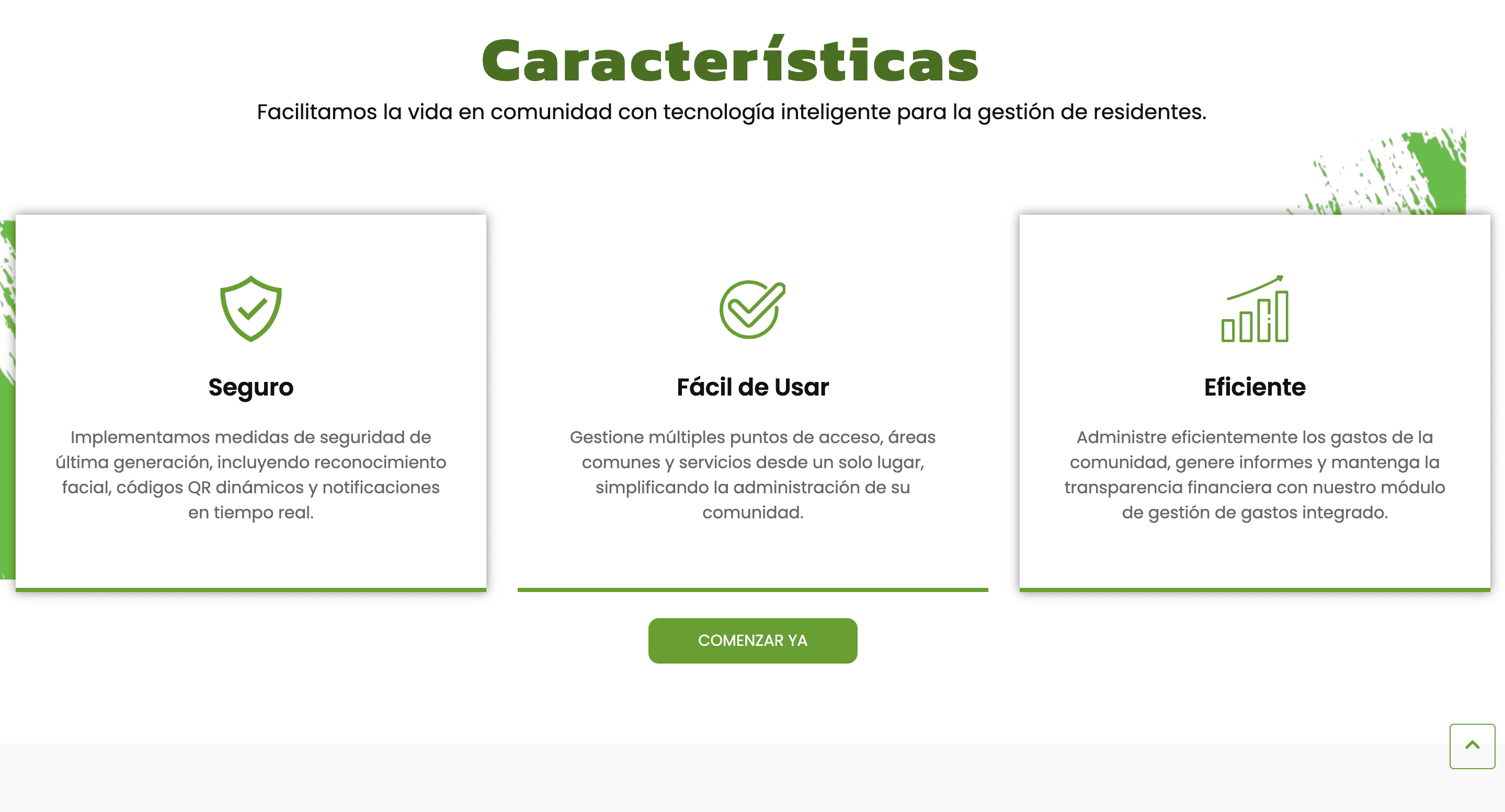 Urbano Acceso interface
